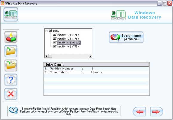 Screenshot of Windows Vista Files Repair Tool