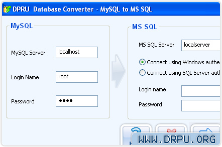화면 캡처를 mssql mysql 데이터베이스를 변환기