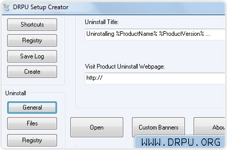 Setup installer software Screenshot