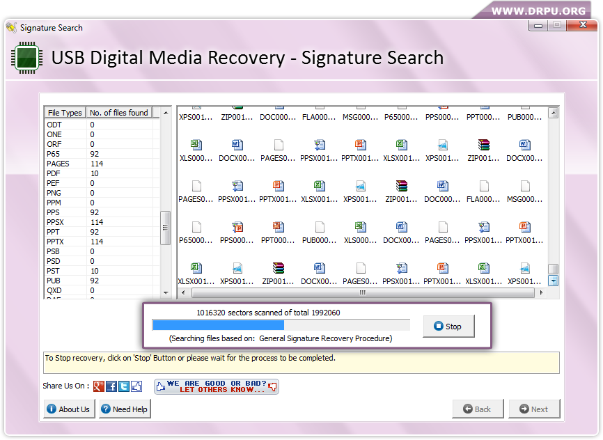 Data recovery is under process